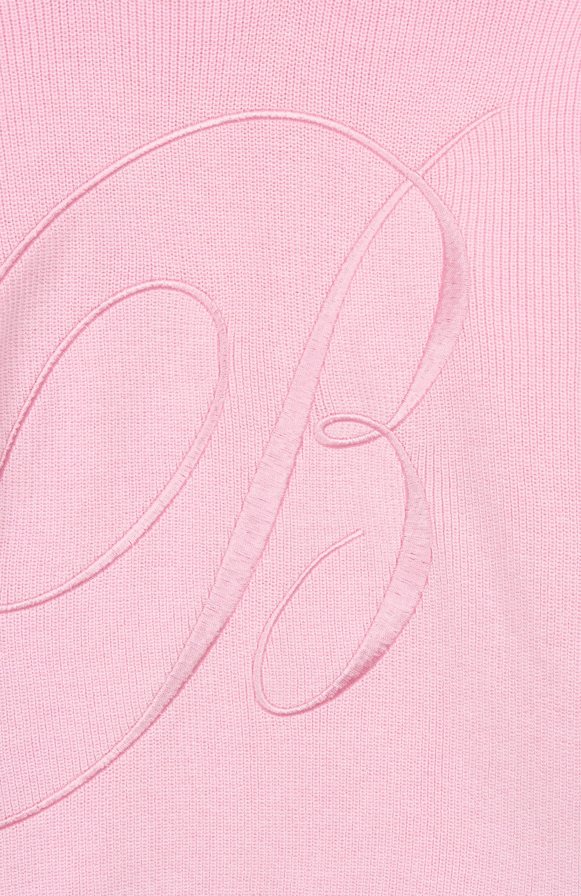 Пуловер из хлопка и шерсти BLUMARINE, арт. BFMA016C/FL011/6A-12A, фото 3