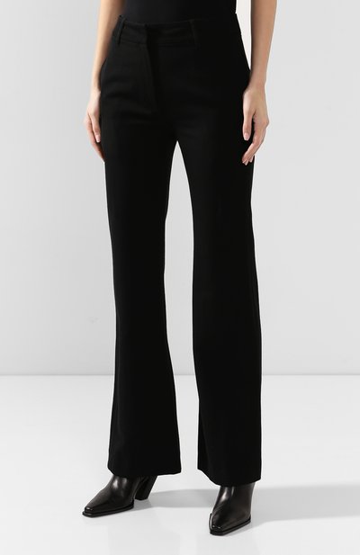 Брюки из смеси шерсти и хлопка ANN DEMEULEMEESTER, арт. 1902-1434-167-099, фото 3
