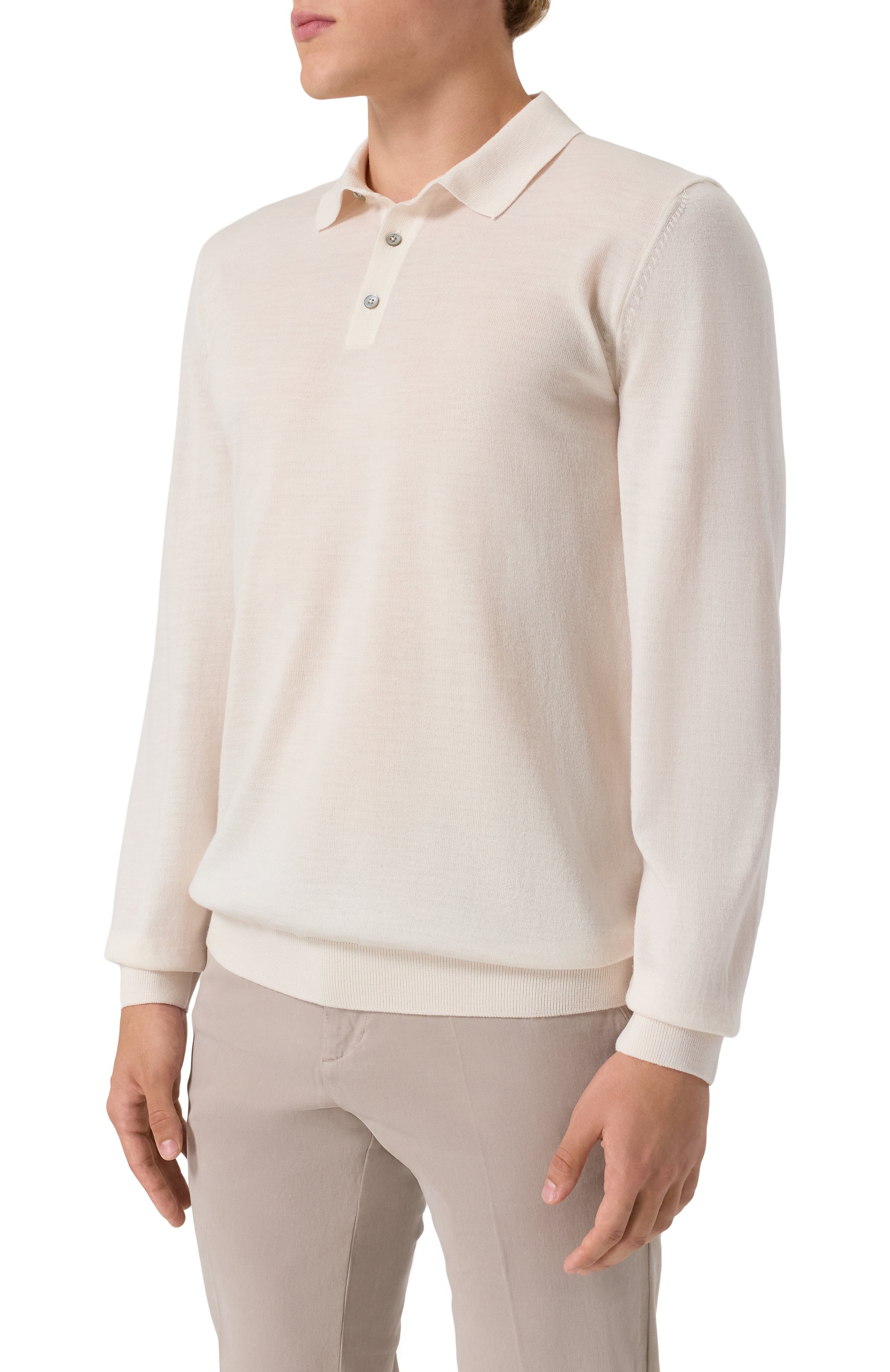 Шерстяное поло BOSS, арт. 50476355, фото 3