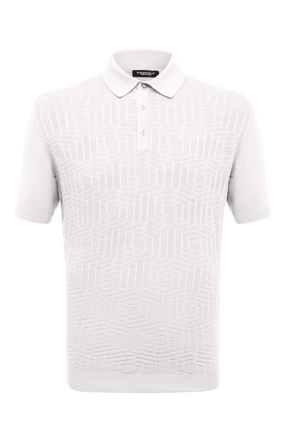 Поло из шелка и хлопка STEFANO RICCI, арт. K818062P13/F23289, фото 1