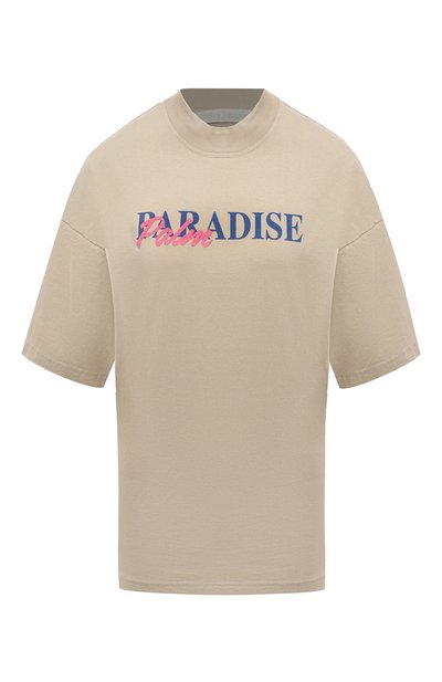 Хлопковая футболка PALM ANGELS, арт. PWAA017S23JER0046110, фото 1