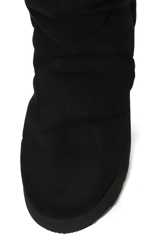 Текстильные сапоги Piumestudio Чёрный, фото 6