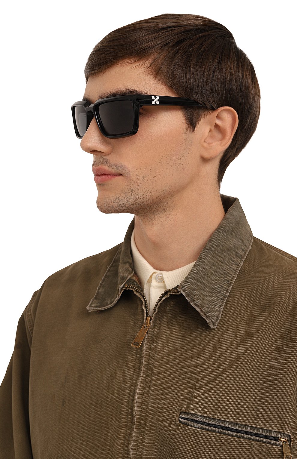 Солнцезащитные очки OFF-WHITE, арт. P0RTLAND/BLACK DARK GREY, фото 3