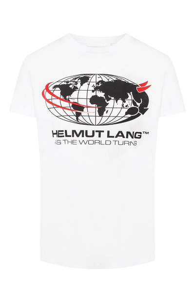 Женская хлопковая футболка HELMUT LANG, арт. J01KW506
