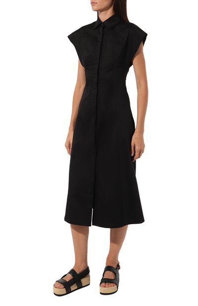 Хлопковое платье BLCV, арт. 114CONNO023_BL, фото 3