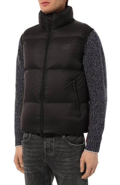 Пуховый жилет AFTER LABEL черного цвета по цене 48450 руб., арт. ANAPA/N061, фото 3 Пуховый жилет AFTER LABEL, арт. ANAPA/N061, фото 3
