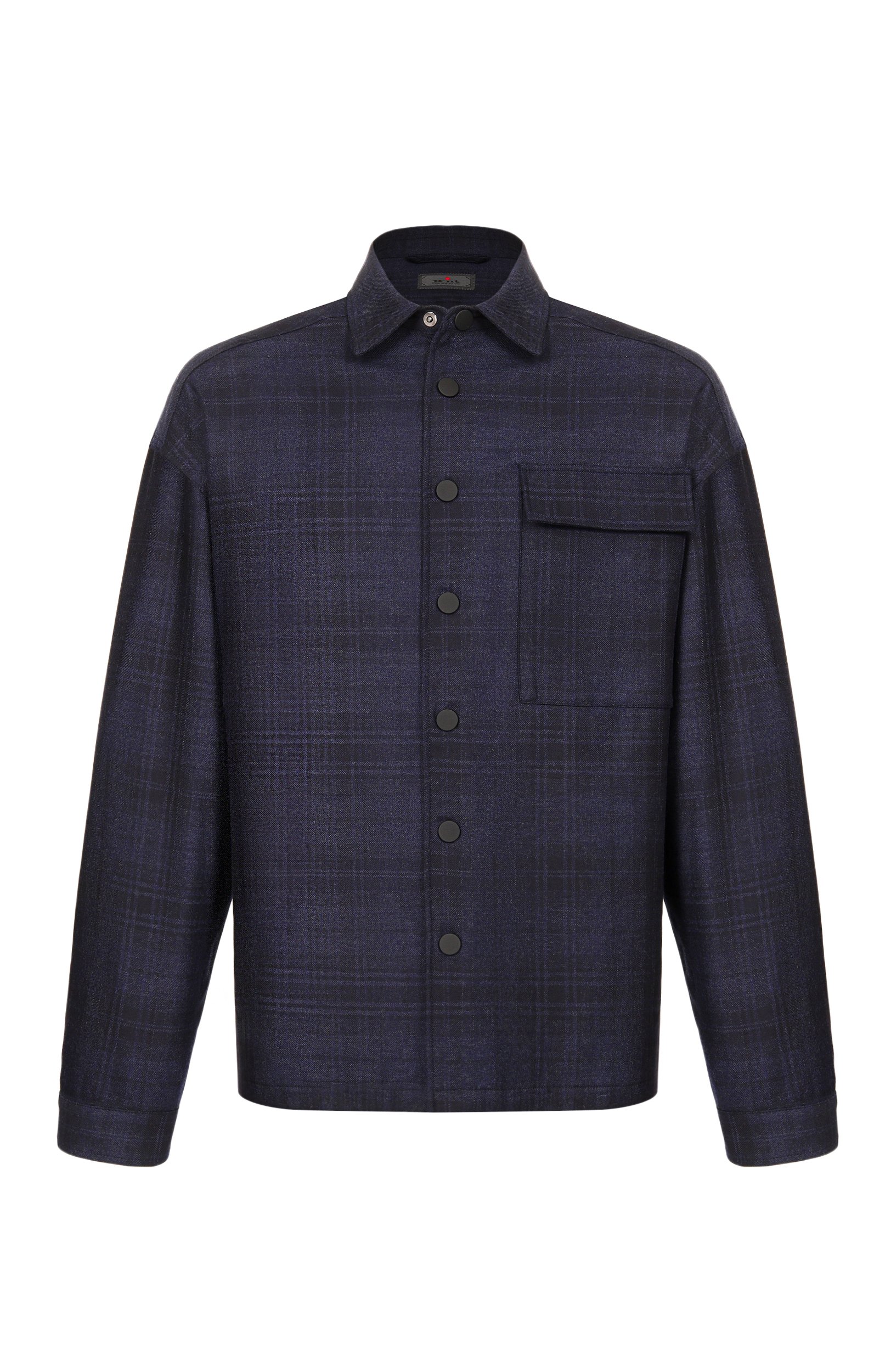 Куртка-рубашка из шерсти и кашемира KITON, арт. UGK174K0229L, фото 1