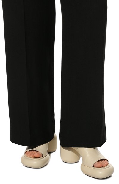 Кожаные мюли JIL SANDER, арт. JS38034A-15070, фото 3