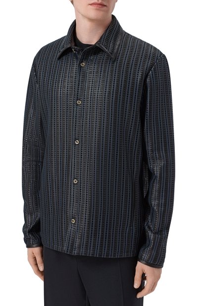 Кожаная рубашка MVST, арт. M26.2PM.L903/LEATHER_001, фото 3