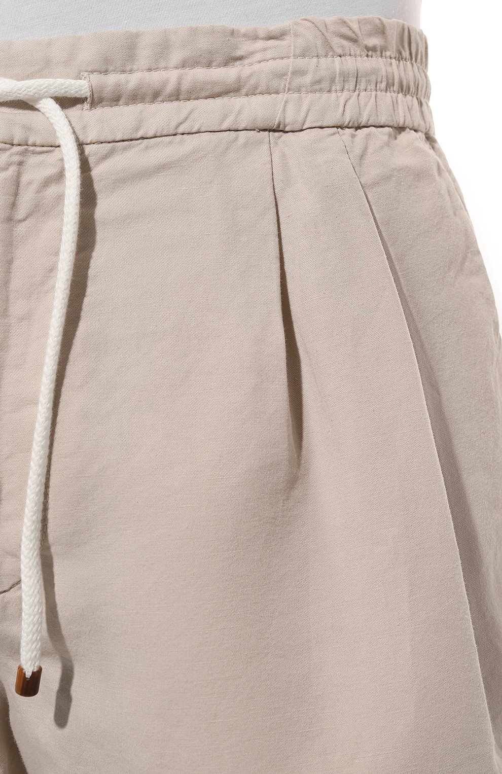 Шорты изо льна и хлопка BRUNELLO CUCINELLI, арт. M291DU0020, фото 5