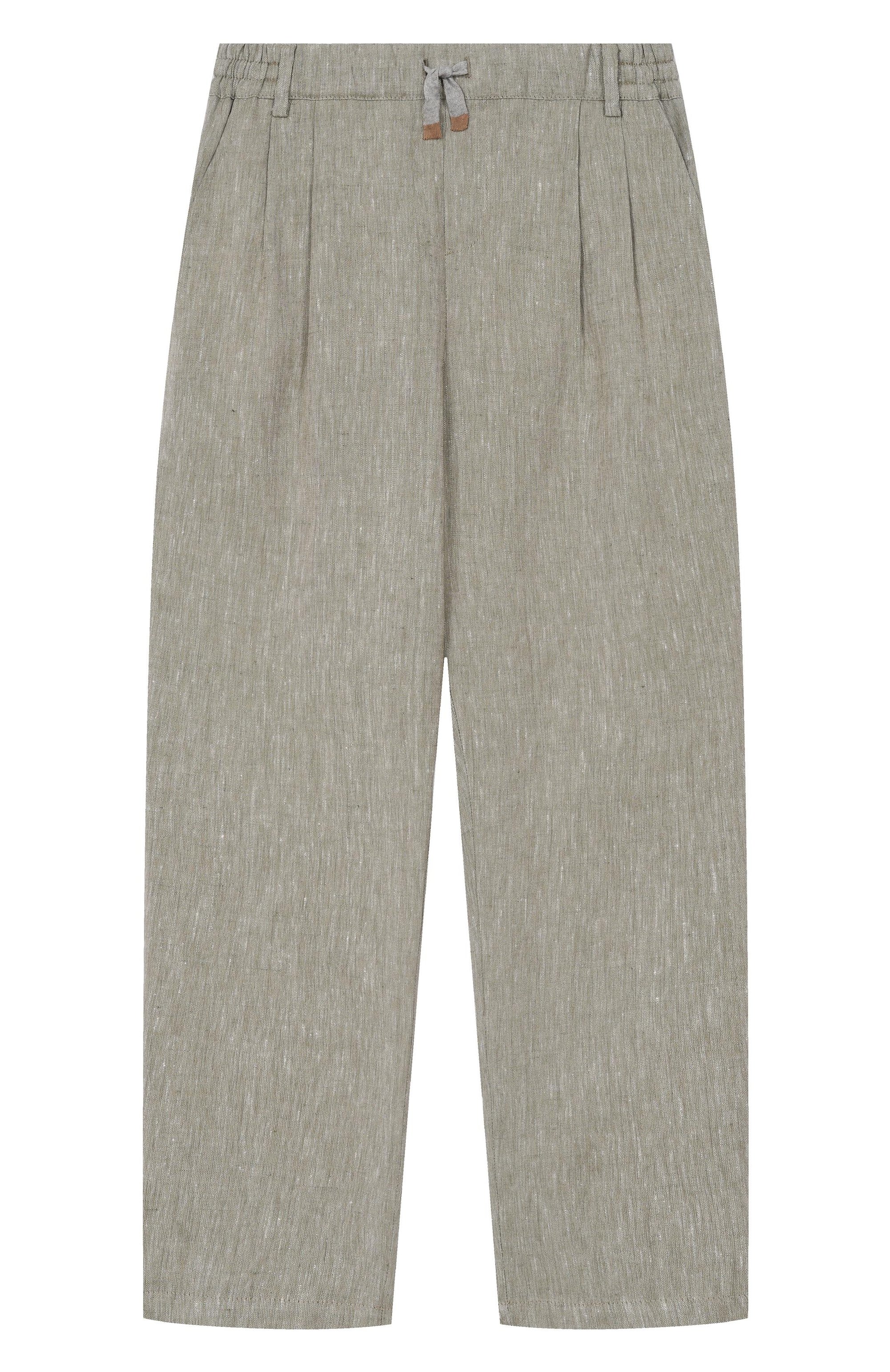 Брюки из шерсти и хлопка ELEVENTY, арт. EY6P10/I0316, фото 1