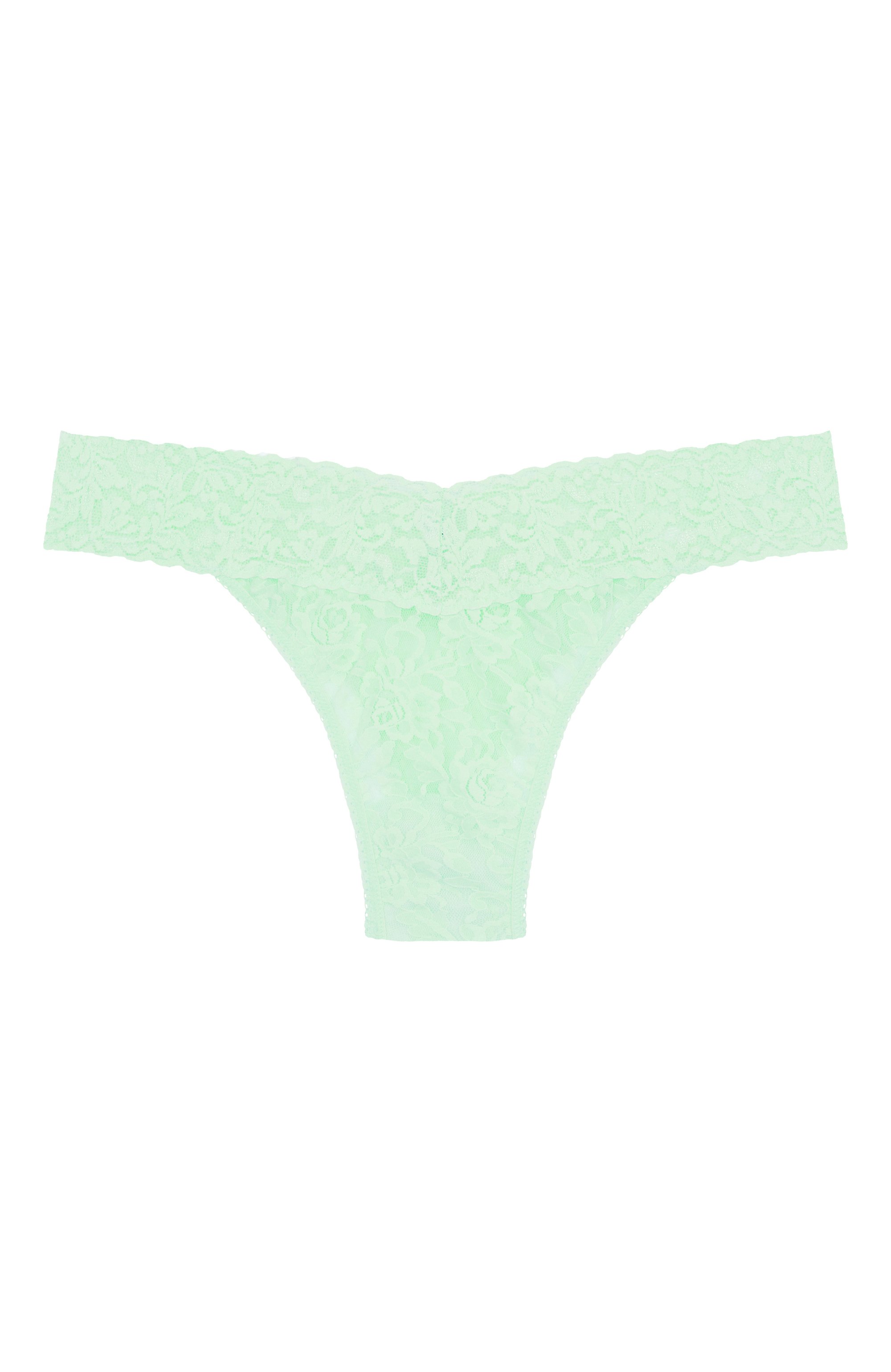 Трусы-танга HANKY PANKY светло-зеленого цвета по цене 4630 руб., арт. 4811, фото 1 Трусы-танга HANKY PANKY, арт. 4811, фото 1