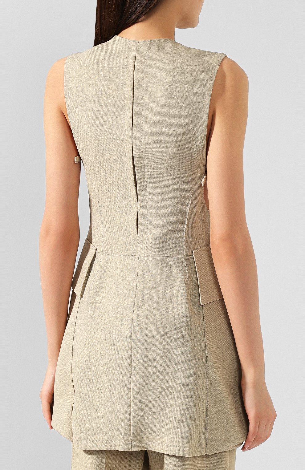 Шелковый жилет JACQUEMUS, арт. 193T009/15190, фото 4