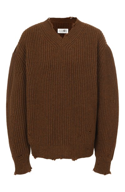 Женский шерстяной свитер MM6, арт. S52HN0011/M13138