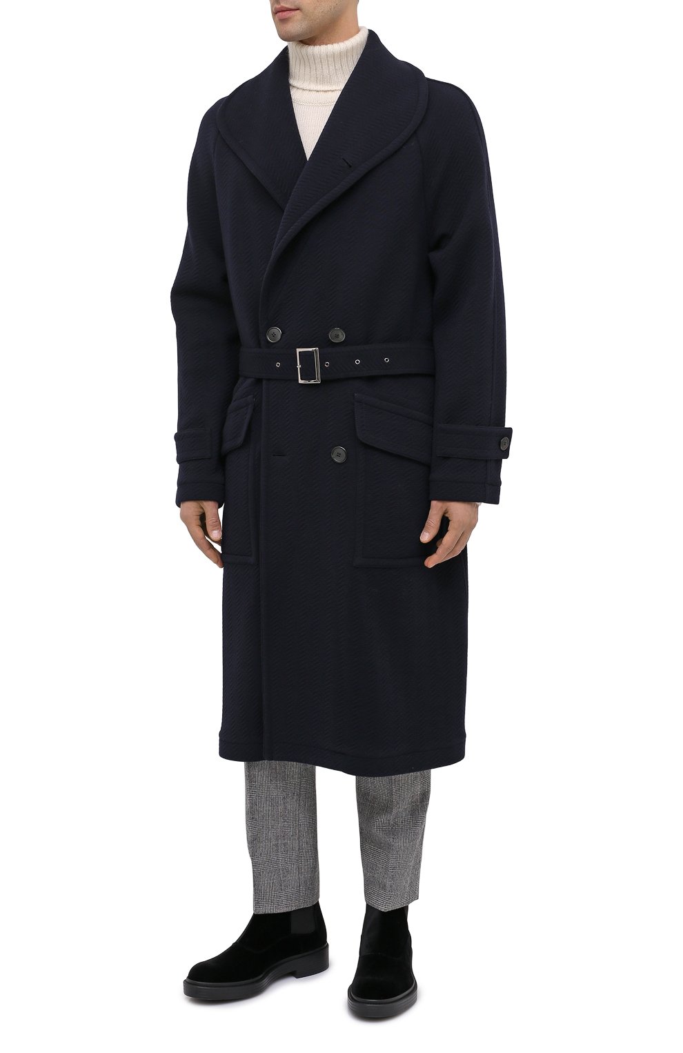 Шерстяное пальто GIORGIO ARMANI, арт. 0WG0L05L/J0038, фото 3