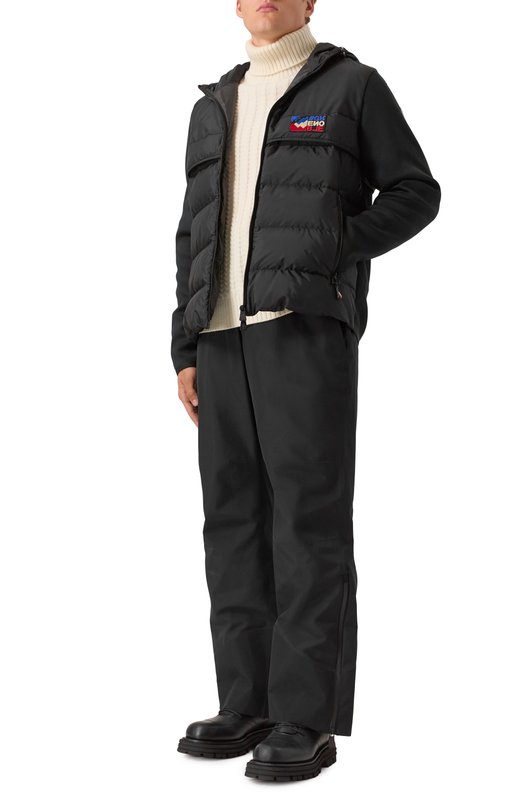 Комбинированная толстовка Moncler Grenoble I20979B00002/M1124 Чёрный  I20979B00002/M1124 Фото 2