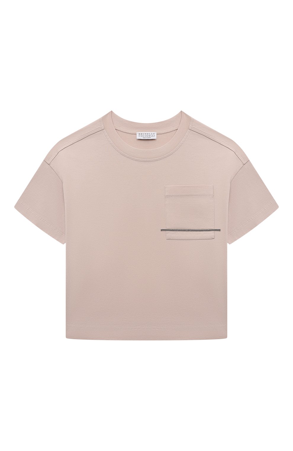 Хлопковая футболка BRUNELLO CUCINELLI, арт. B0T81T287B, фото 1