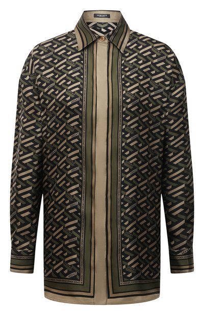 Шелковая рубашка VERSACE, арт. 1002489/1A01805, фото 1