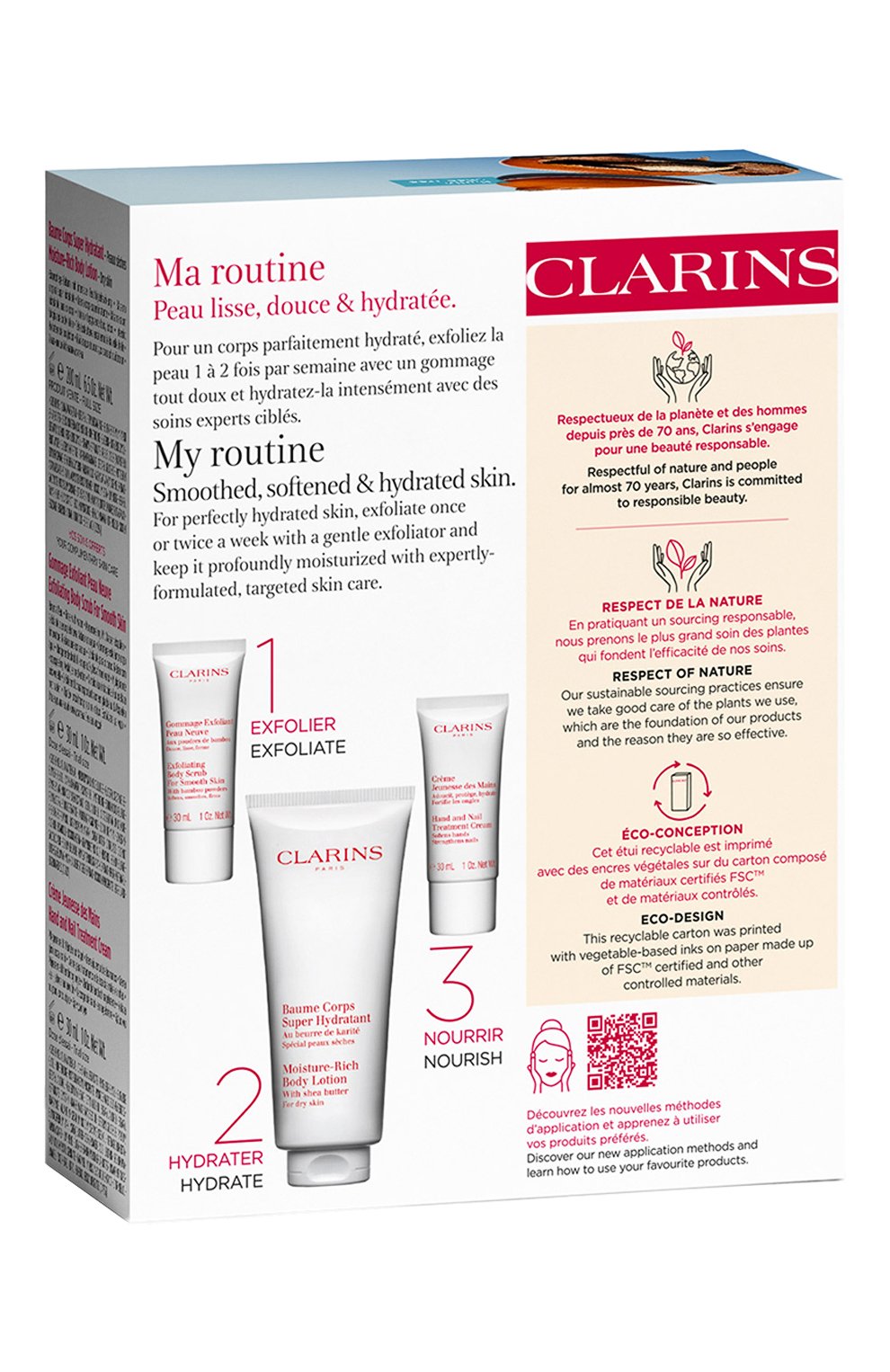 Набор moisturizing body set (200+2x30ml) CLARINS, арт. 80097045, фото 4