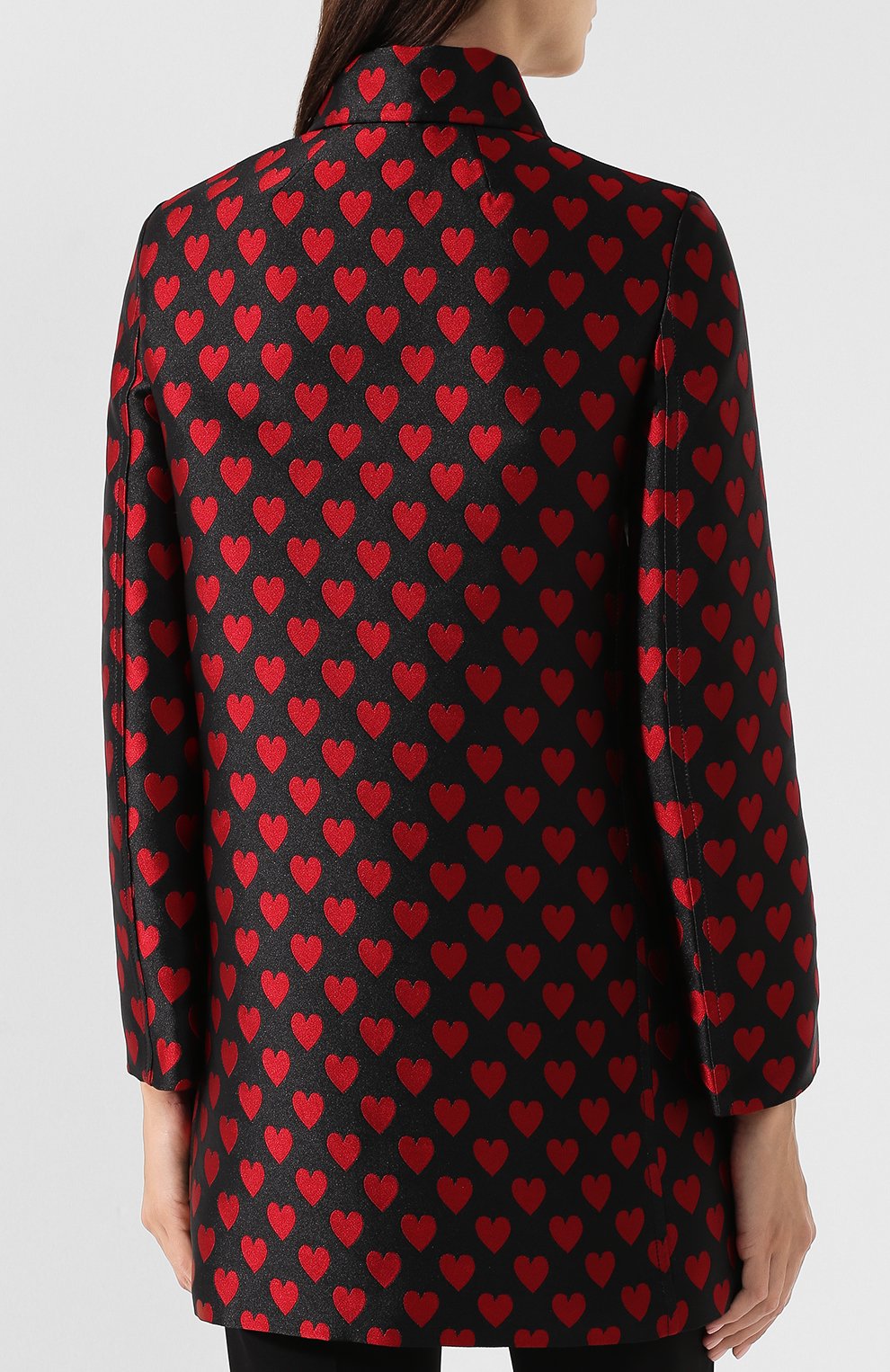 Пальто с принтом REDVALENTINO, арт. SR3CAA52/49Q, фото 4