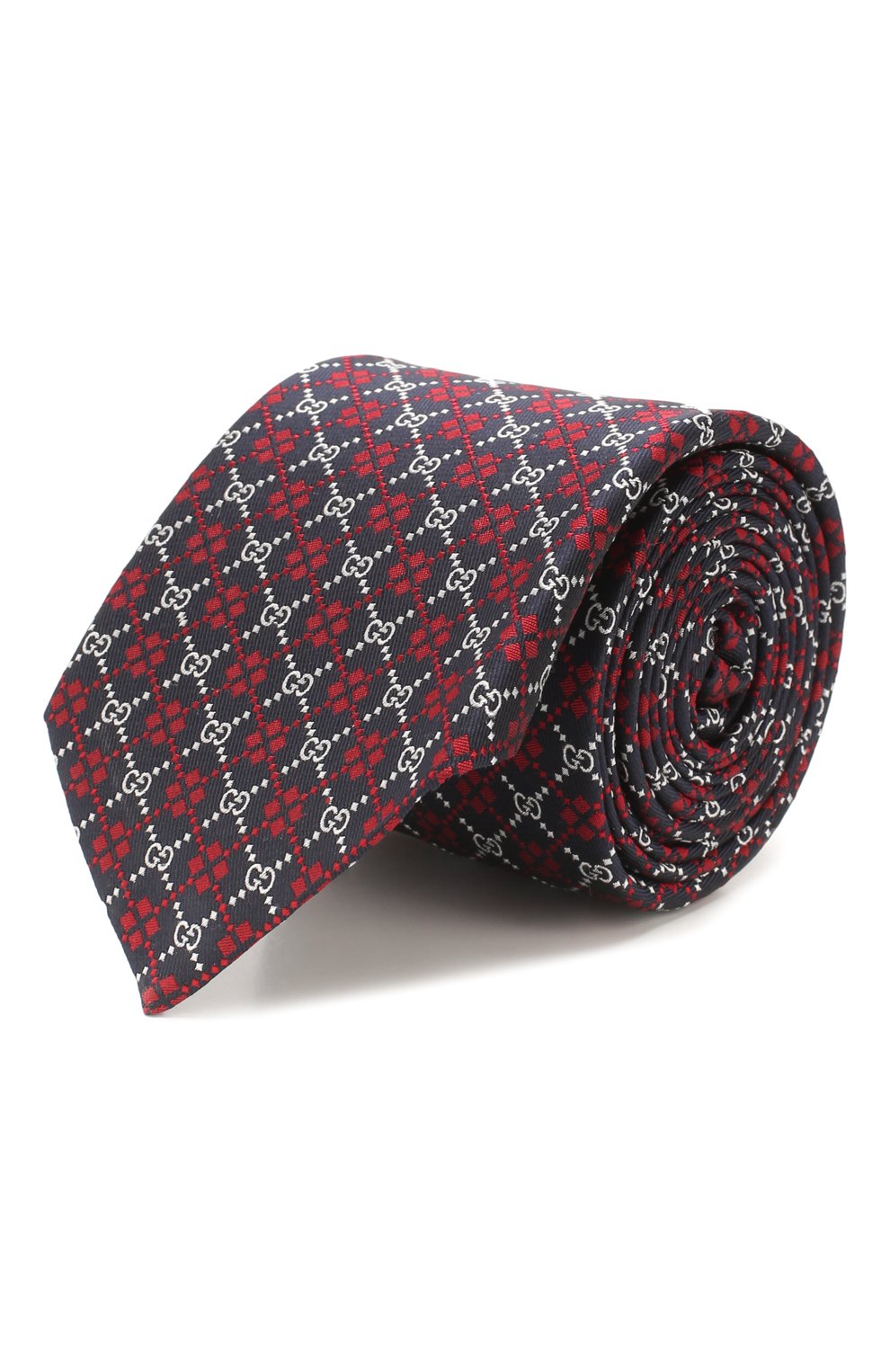  Шелковый галстук GUCCI, арт. 545072/4E002, фото 1