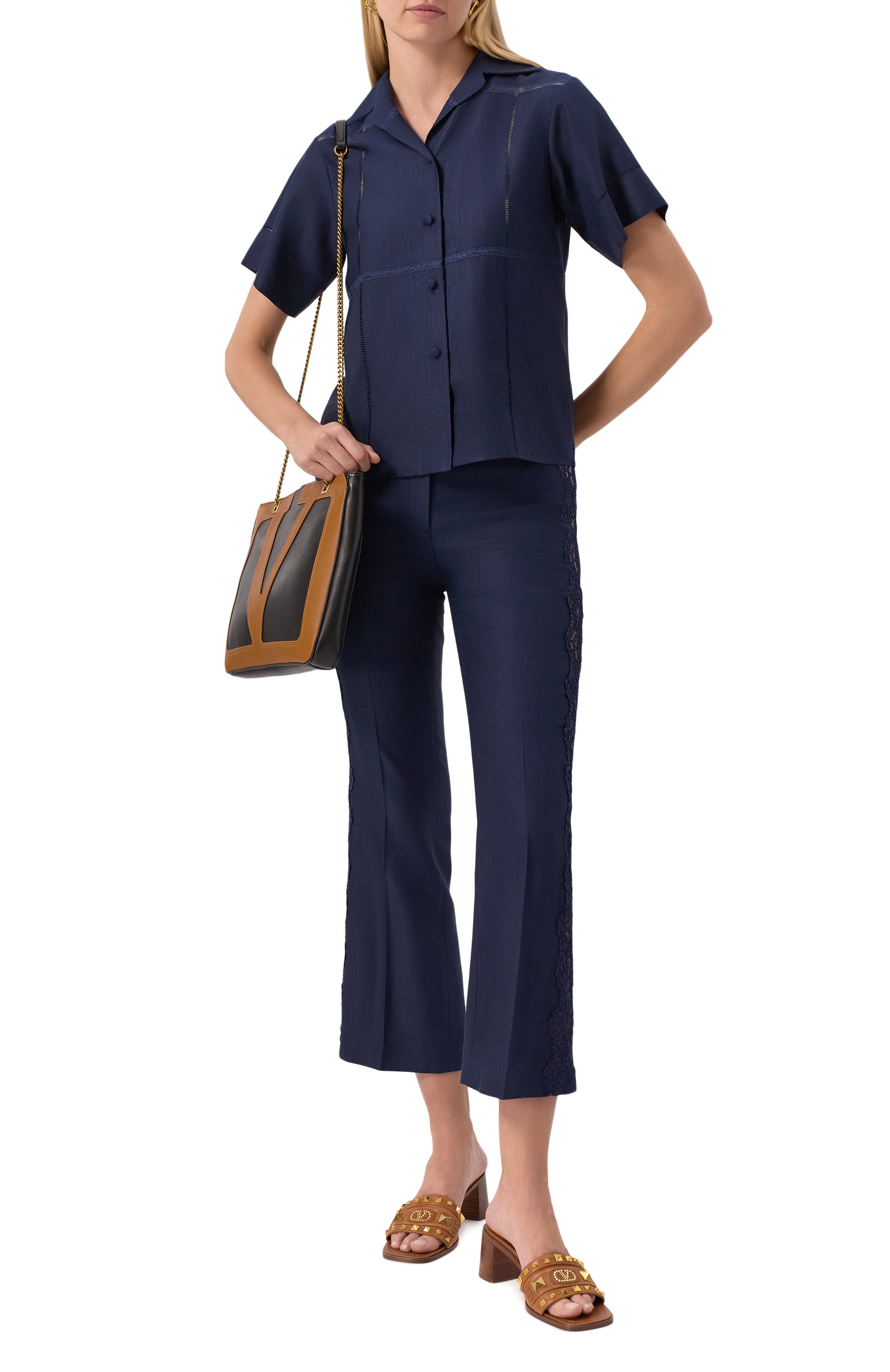 Кожаные мюли plaster caster VALENTINO, арт. 6W2S0LS7/ZQF, фото 2