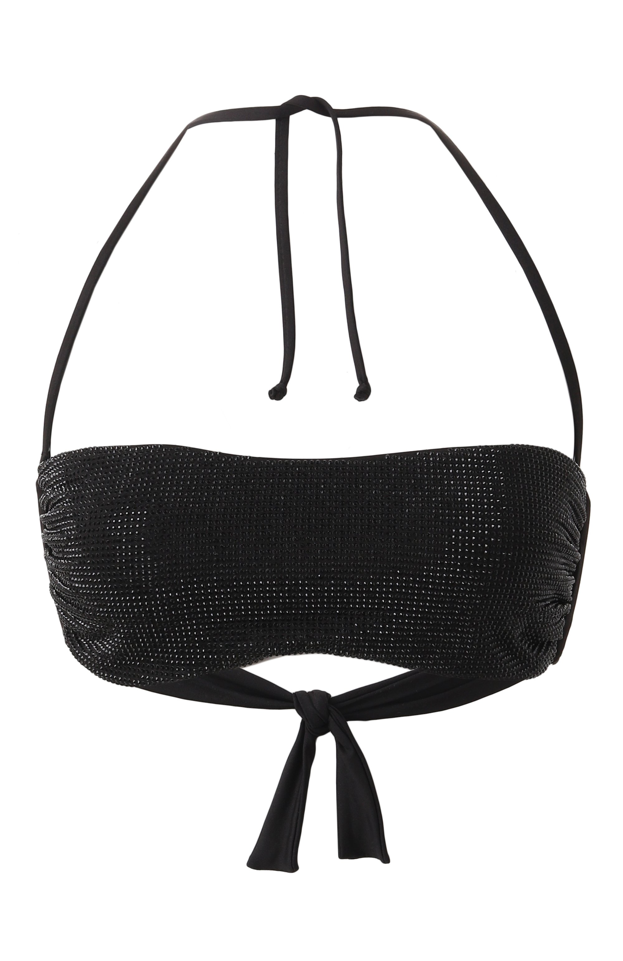 Бра-топ FISICO черного цвета по цене 125000 руб., арт. MR09MW, фото 1 Бра-топ FISICO, арт. MR09MW, фото 1