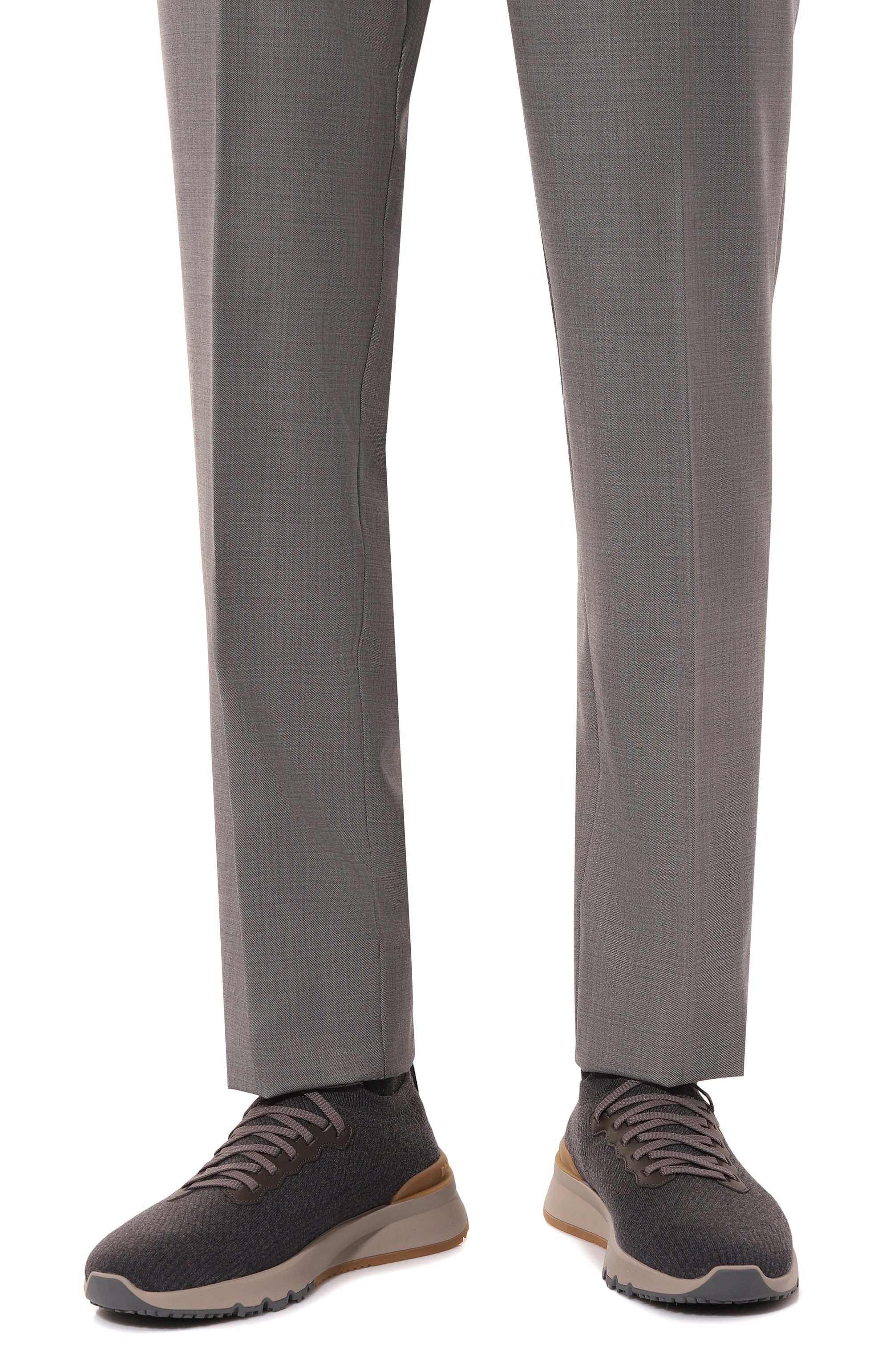 Текстильные кроссовки BRUNELLO CUCINELLI, арт. MZUWLB0253, фото 3