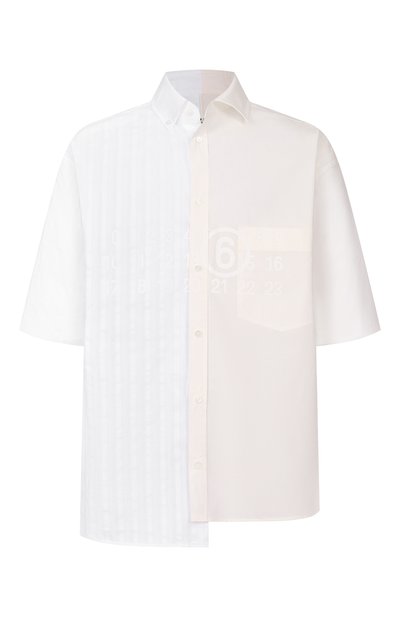 Мужская хлопковая рубашка MM6, арт. SH0DR0007/MTN135