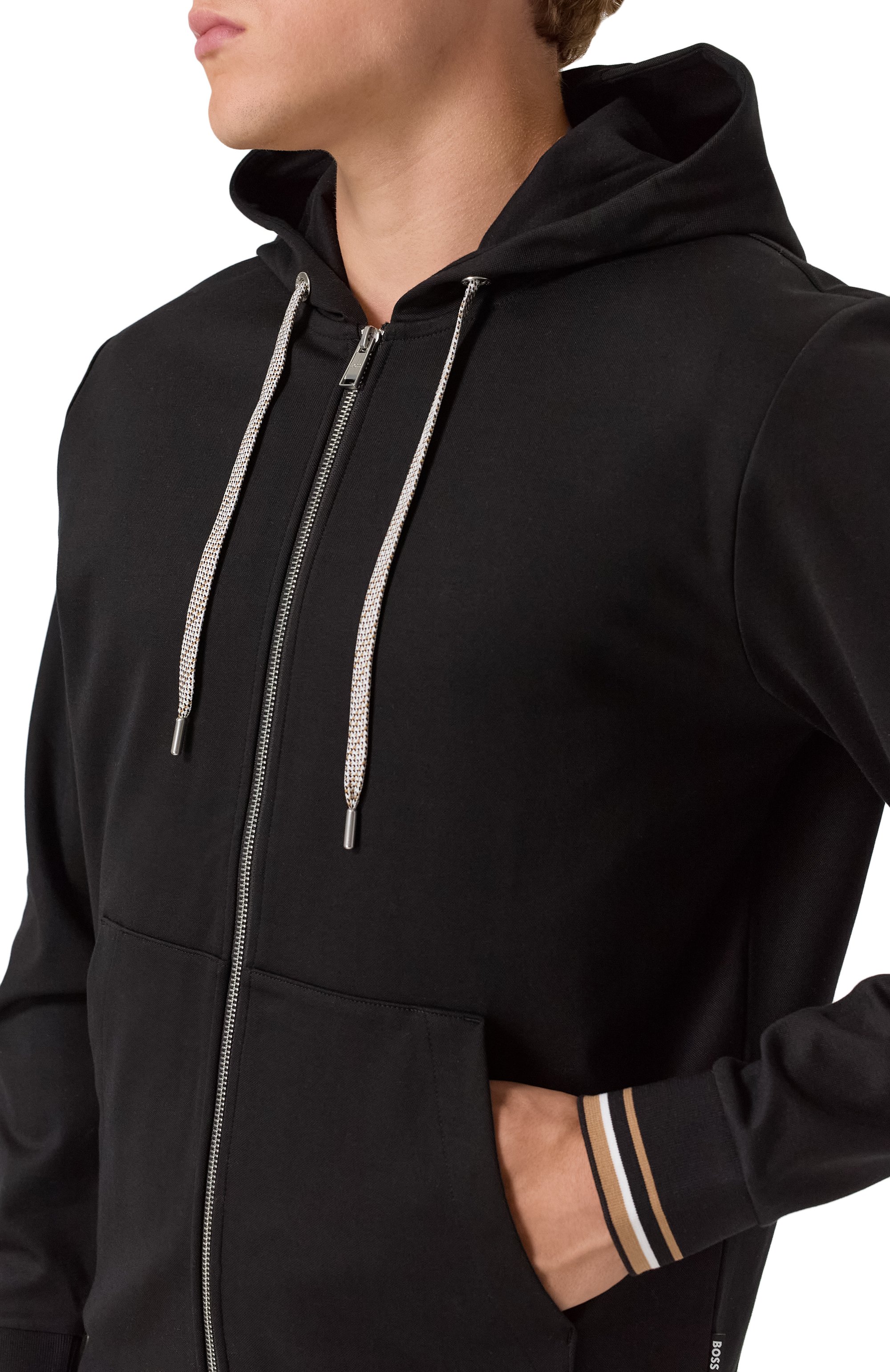 Хлопковая толстовка BOSS, арт. 50543427, фото 5