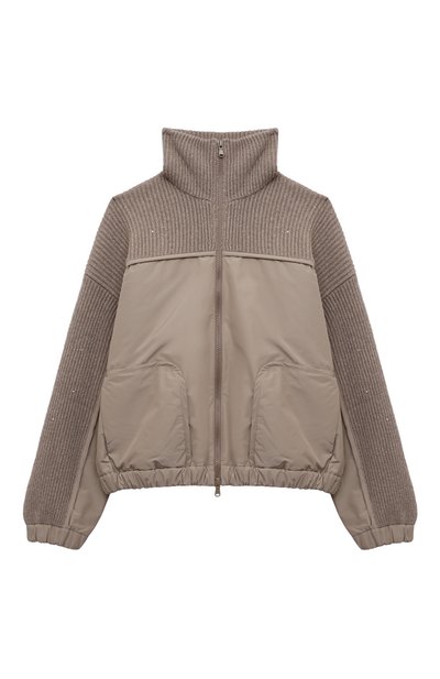 Кардиган из кашемира и шерсти BRUNELLO CUCINELLI, арт. BBMMBD023C, фото 1