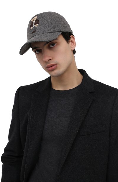 Шерстяная бейсболка RALPH LAUREN, арт. 790858842, фото 2