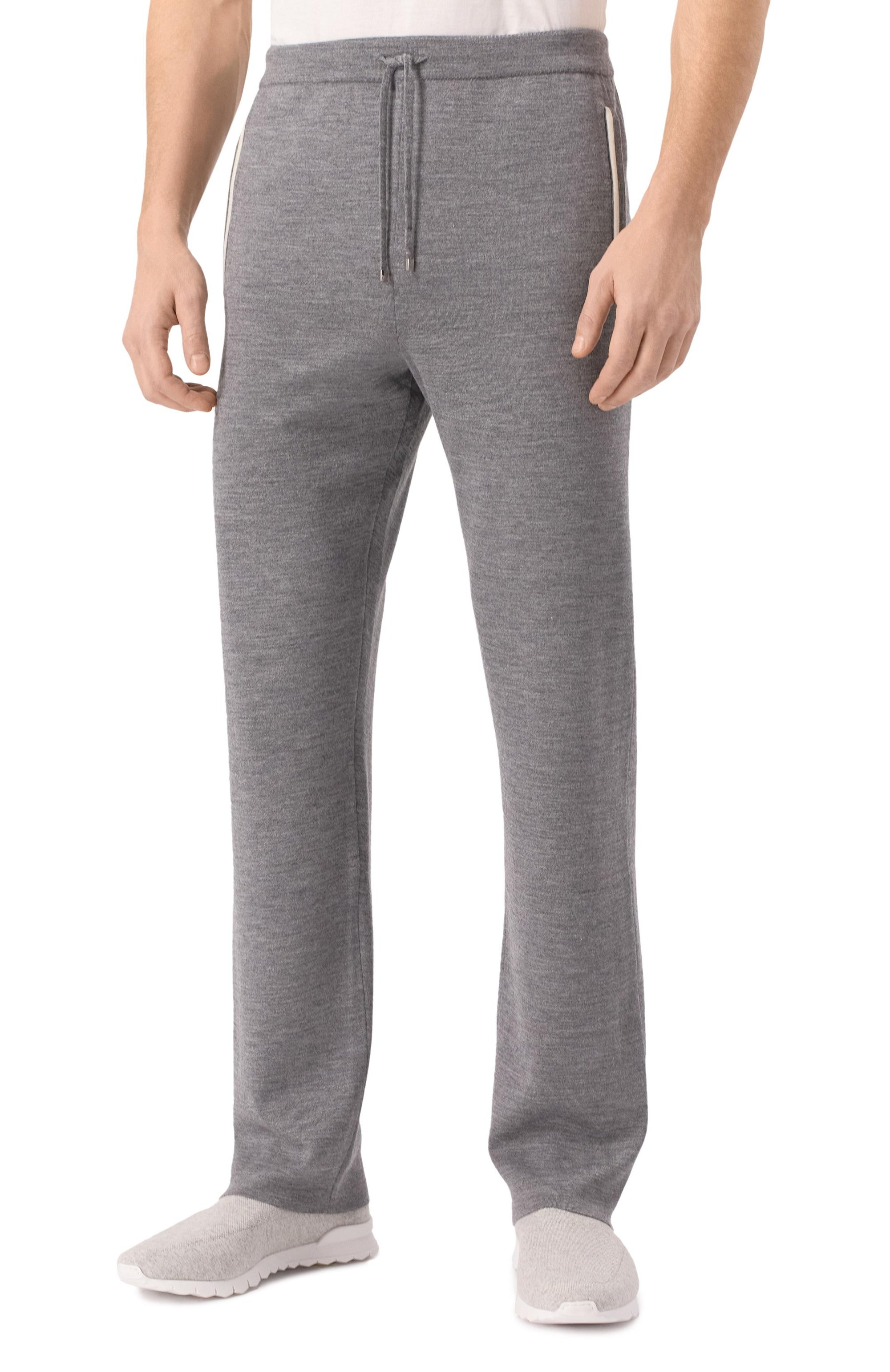 Брюки из шерсти и шелка ZILLI, арт. JSP011M0240VZDTB0/66, фото 3