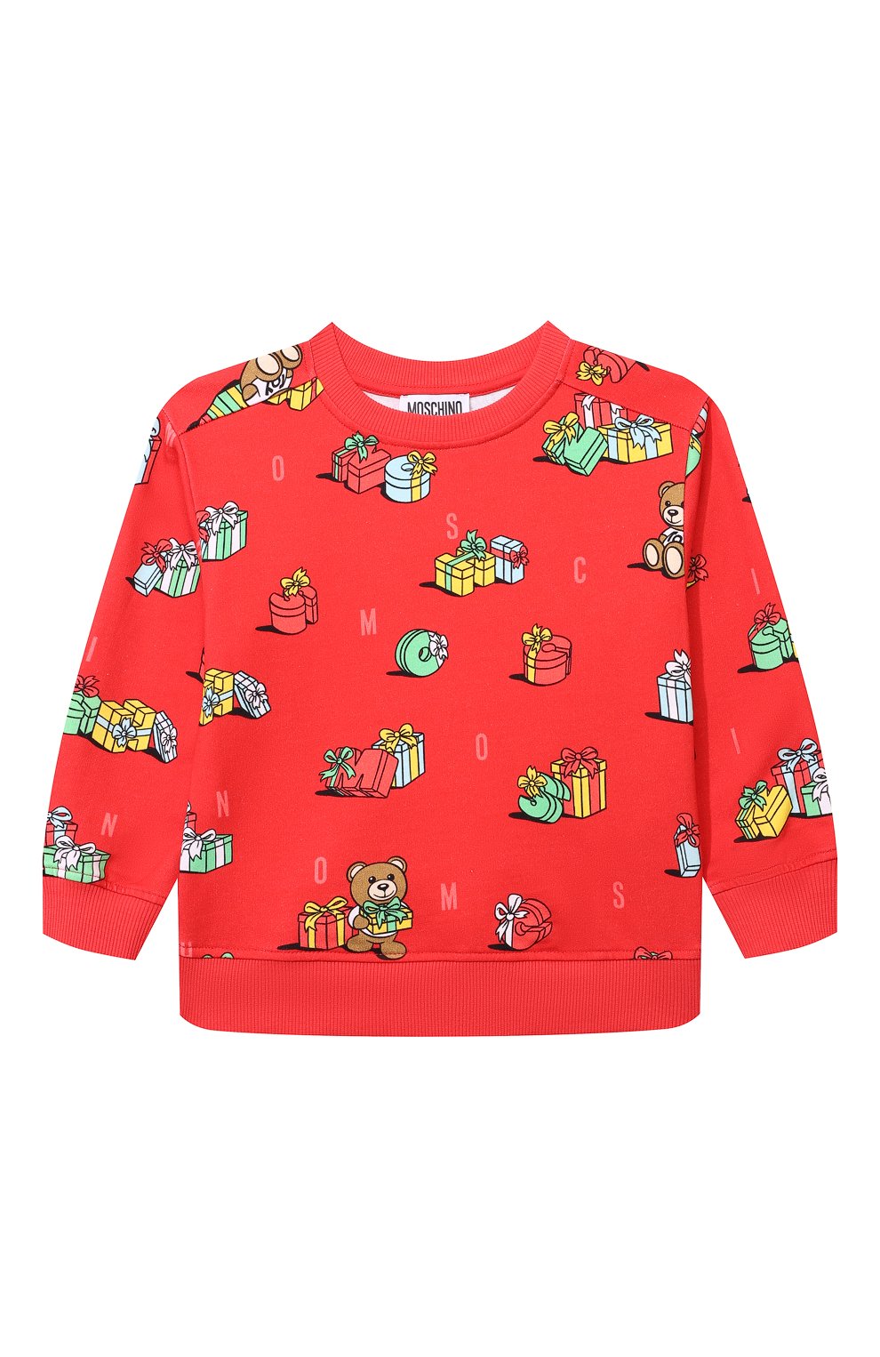 Хлопковый свитшот MOSCHINO, арт. HUF08F/LCB53/10-14, фото 1