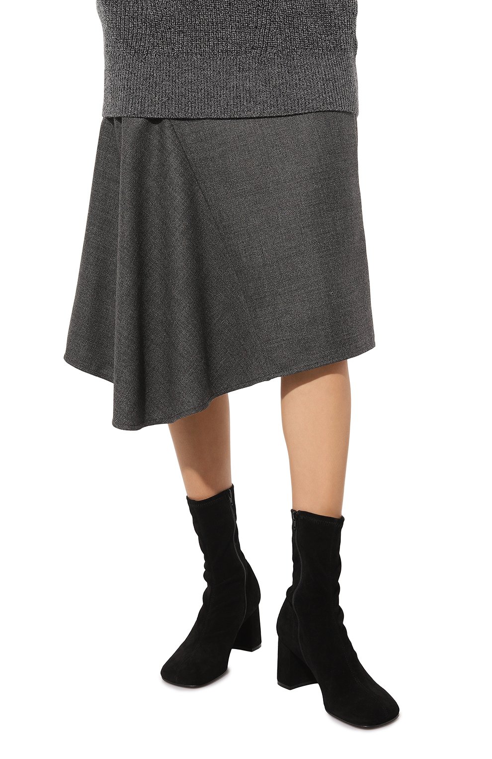 Замшевые ботильоны DRIES VAN NOTEN, арт. WW232/358/135, фото 3