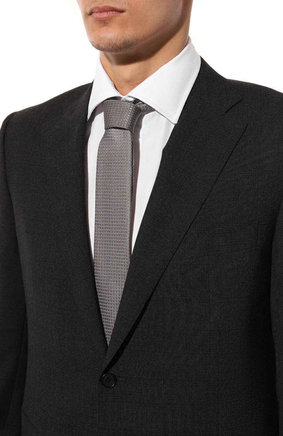 Шелковый галстук HUGO, арт. 50509025, фото 2