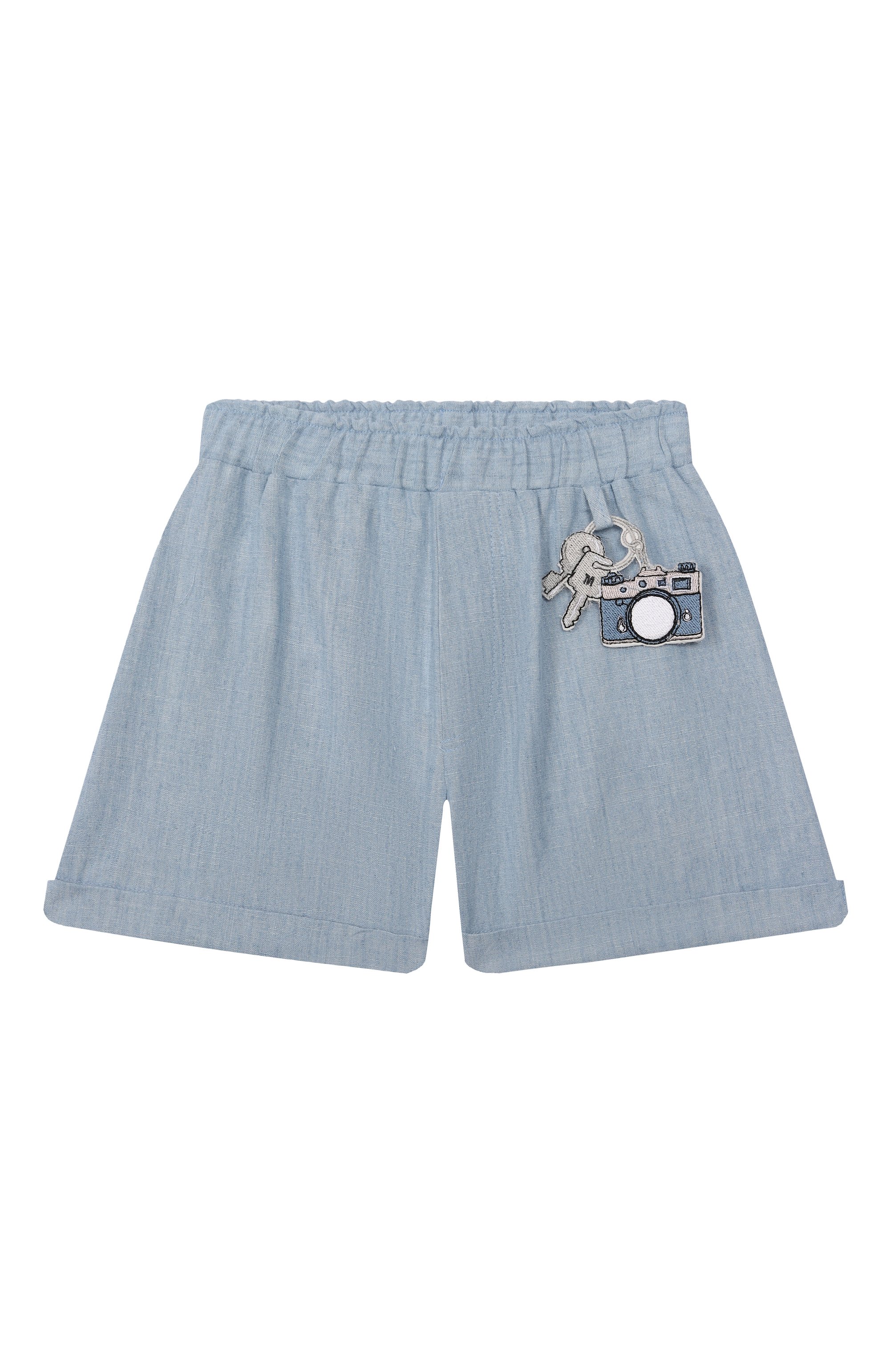 Комплект из футболки и шорт MONNALISA, арт. 28E508, фото 5