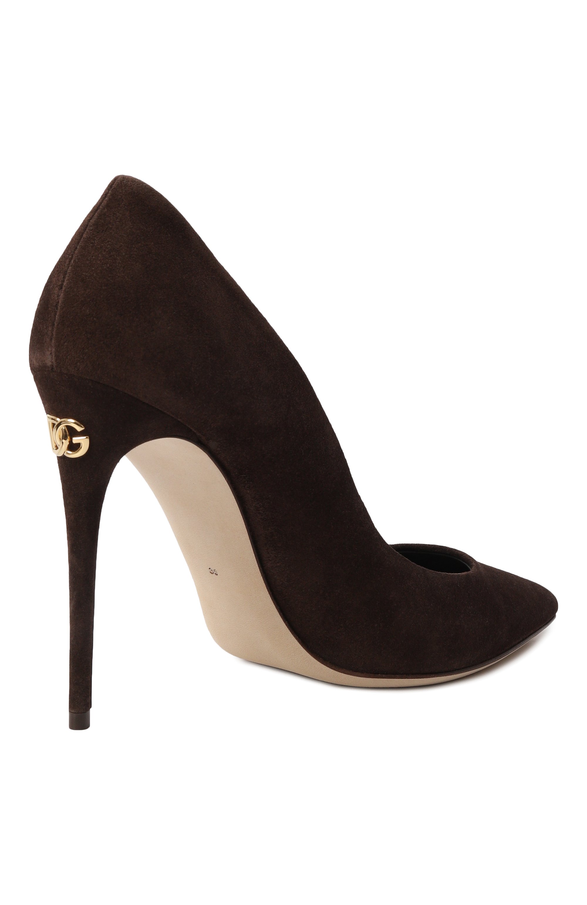 Замшевые туфли cardinale 105 DOLCE & GABBANA, арт. CD1838/B7260, фото 5