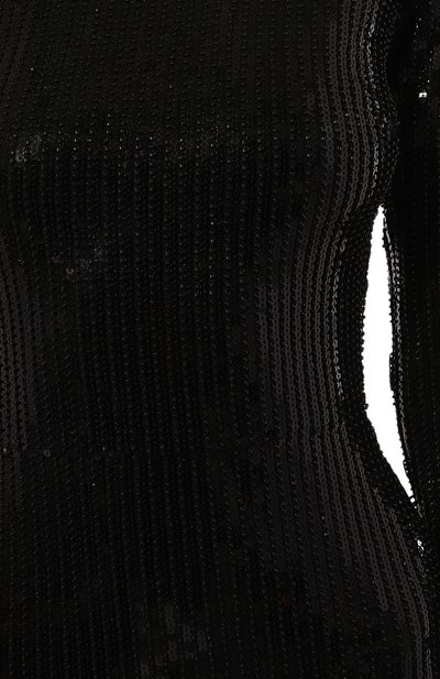 Платье с отделкой пайетками THE NEW ARRIVALS ILKYAZ OZEL, арт. D0NYALE IN FILM N0IR, фото 5