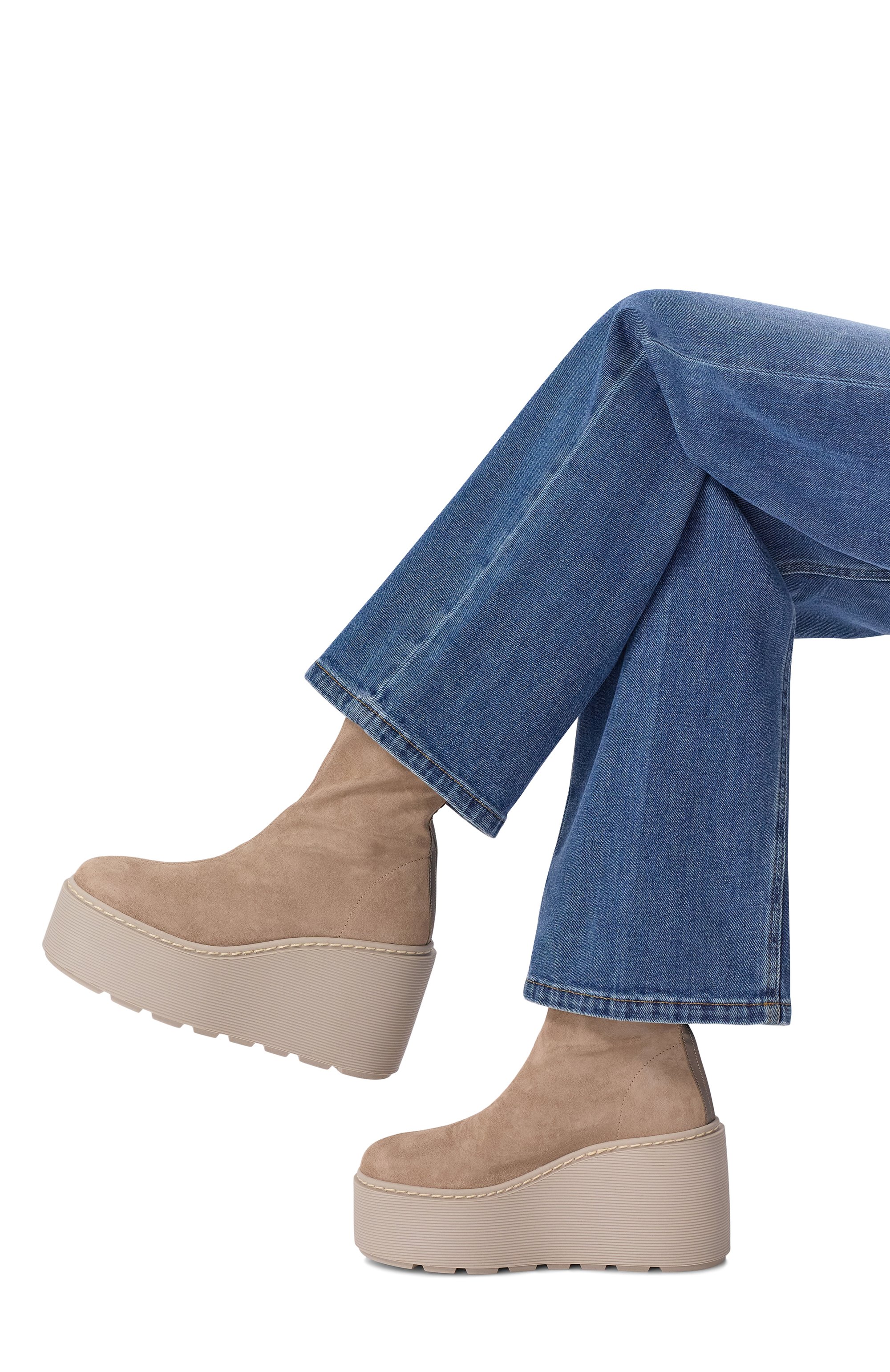 Замшевые ботильоны f20 zeppa VIC MATIE, арт. 1F2664DHF20D020306, фото 2