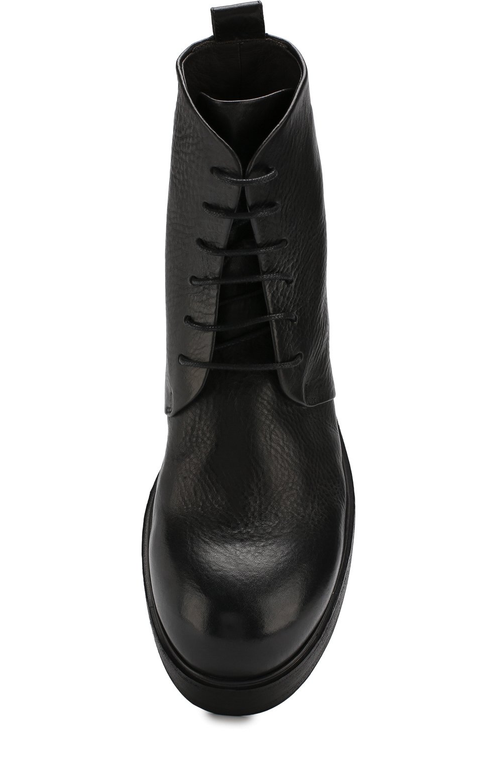Кожаные ботинки MARSELL черного цвета по цене 99500 руб., арт. MM2846/VACCH.V0L0NATA, фото 5 Кожаные ботинки MARSELL, арт. MM2846/VACCH.V0L0NATA, фото 5