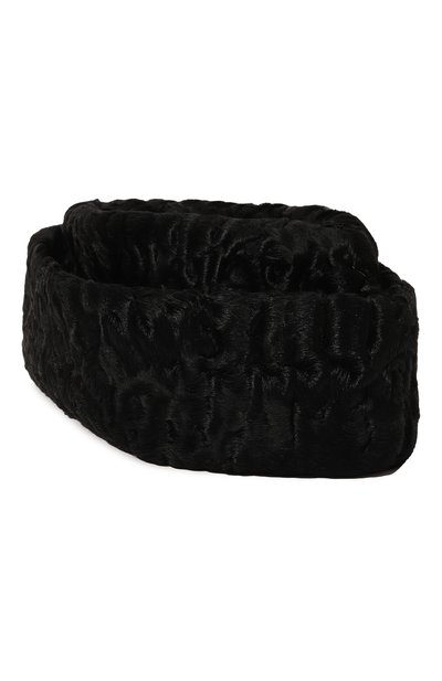 Меховая пилотка из каракуля PRADA, арт. 2HC054-M37-F0002, фото 2