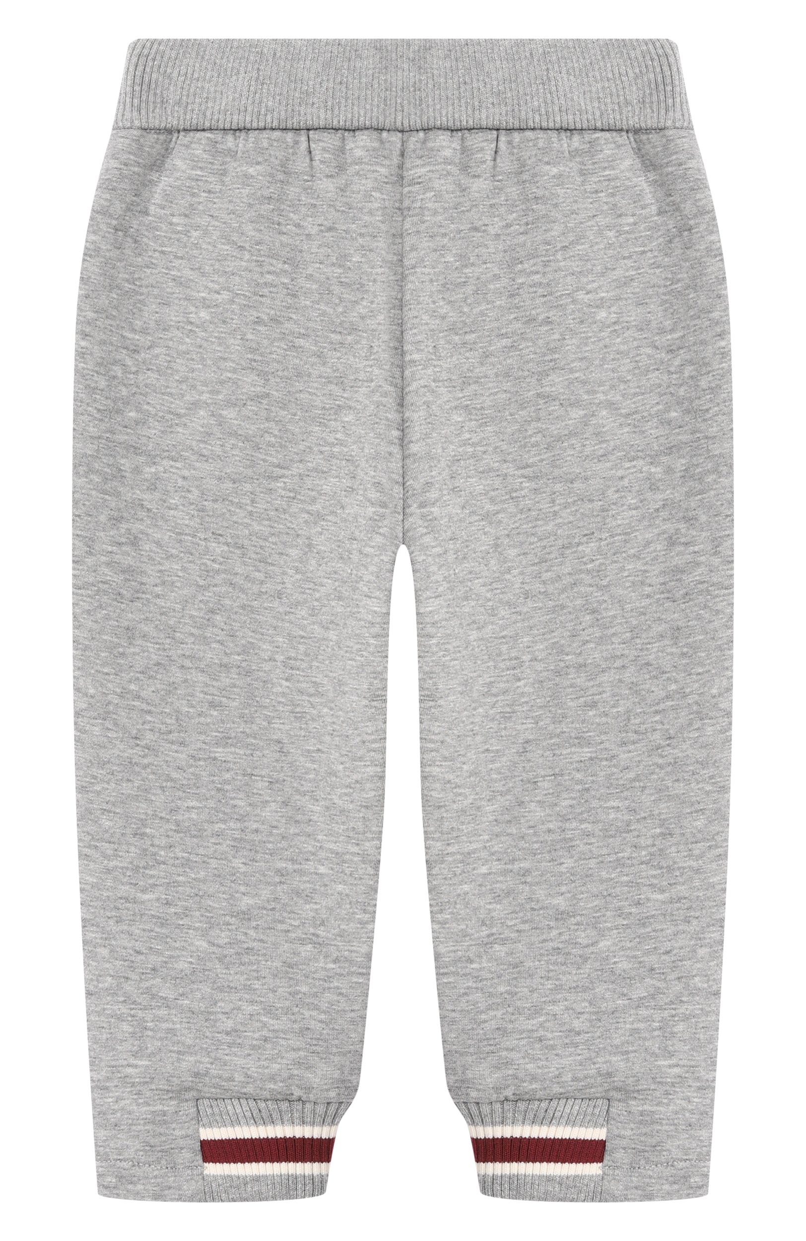 Хлопковые джоггеры EMPORIO ARMANI серого цвета по цене 13300 руб., арт. EB001466/AF10126, фото 2 Хлопковые джоггеры EMPORIO ARMANI, арт. EB001466/AF10126, фото 2