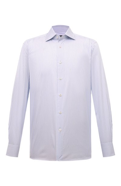 Хлопковая сорочка ZEGNA, арт. 9MS0BA/701535A7, фото 1