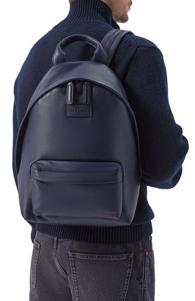 Рюкзак KITON темно-синего цвета по цене 364500 руб., арт. UBA0102N01271, фото 2 Рюкзак KITON, арт. UBA0102N01271, фото 2
