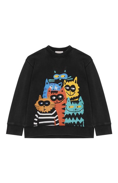 Хлопковый свитшот STELLA MCCARTNEY, арт. TW4P70