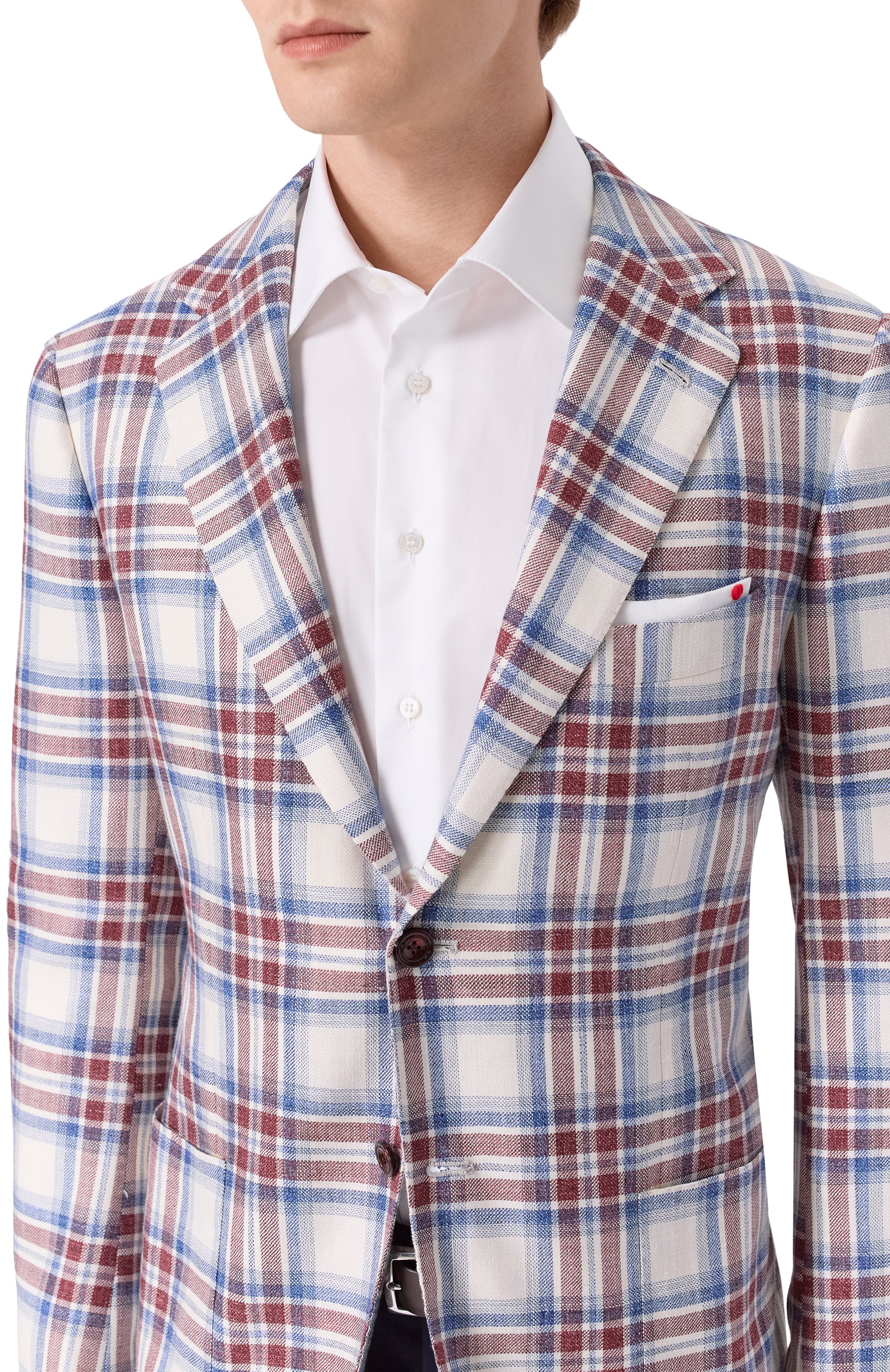 Пиджак из кашемира и шерсти KITON, арт. UG81K06T01, фото 6