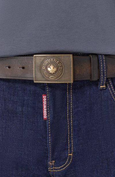 Кожаный ремень DSQUARED2, арт. BEM0637/01502402, фото 2