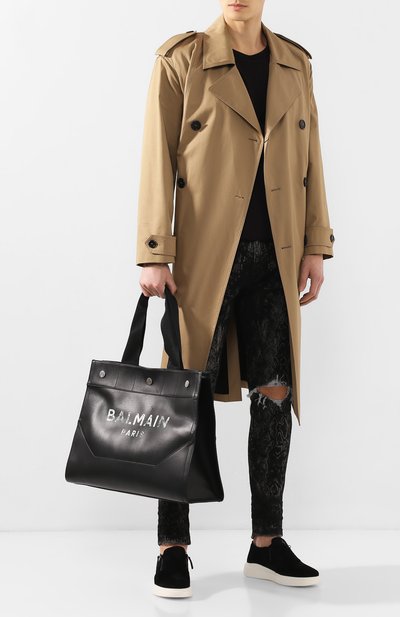 Кожаная сумка-тоут BALMAIN, арт. TM1S081/LVLA, фото 2