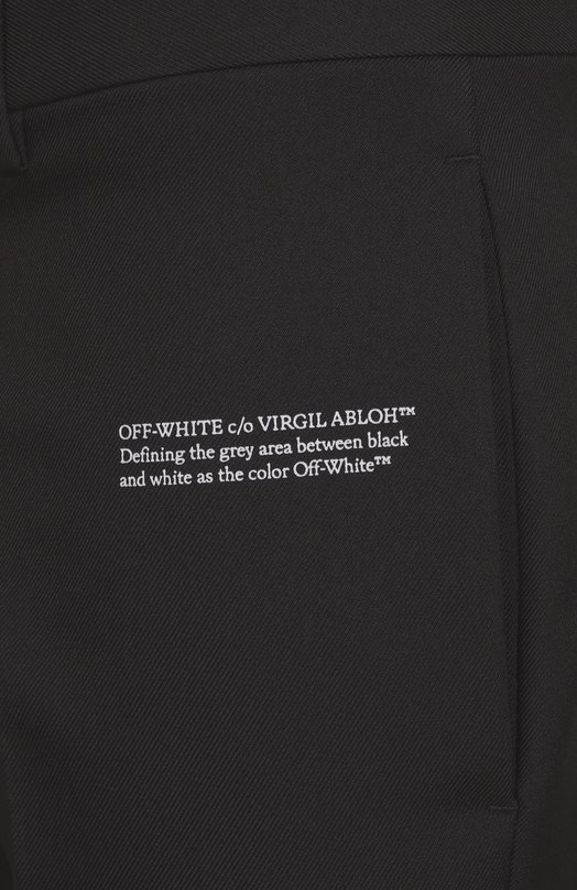 Брюки Off-White 0MC0020C99FAB001 Чёрный  0MC0020C99FAB001 Фото 6